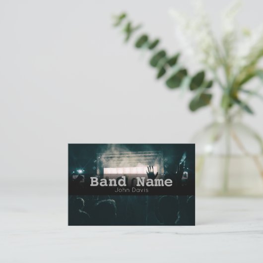 Einfache Namenskarte (Stehend Vorderseite)