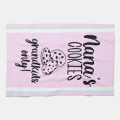 Einfache Nana's Cookies Grandkids Only Küchentuch (Horizontal)