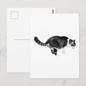 Einfache Neugier, Festliches Hallo Postkarte (Vorne/Hinten)
