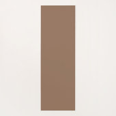 Einfache, neutrale Minimalistische Kaffeemaschine Yogamatte (Rückseite)