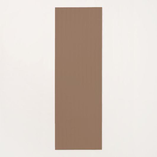 Einfache, neutrale Minimalistische Kaffeemaschine Yogamatte (Rückseite)