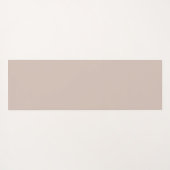 Einfache, neutrale Minimalistische Taubenübung Yogamatte (Rückseite (Horizontal))