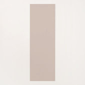 Einfache, neutrale Minimalistische Taubenübung Yogamatte (Rückseite)