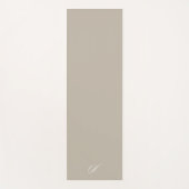 Einfache, neutrale Minimalistische Übung des Siege Yogamatte (Vorderseite)