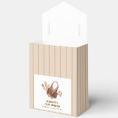 Einfache neutrale rustikale Kinderspülung Cowgirl Geschenkschachtel (Offen)