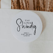 Einfache, neutrale, winzige menschliche Verkleidun Button