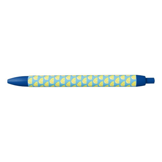 Einfache Niedlich-Gelbe Lemon-Stift Kugelschreiber (Vorderseite)