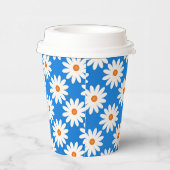 Einfache Niedliche Blumendärme Pappbecher (Rechts)