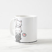 Einfache Niedliche Dreibettzimmer Charme Traumsaub Kaffeetasse (Vorderseite Links)