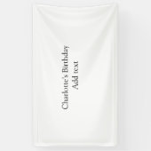 Einfache niedliche Kleinkinder mit minimaler Kinde Banner (Vertikal)