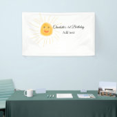 Einfache niedliche Kleinkinder mit minimaler Kinde Banner (Messeveranstaltung)