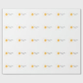Einfache niedliche Kleinkinder mit minimaler Kinde Geschenkpapier (Flach)