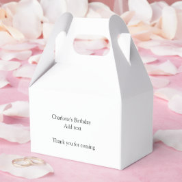 Einfache niedliche Kleinkinder mit minimaler Kinde Geschenkschachtel