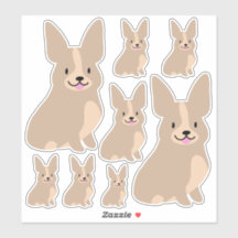 Einfache Niedliche Korgis, verschiedene Größen, Au