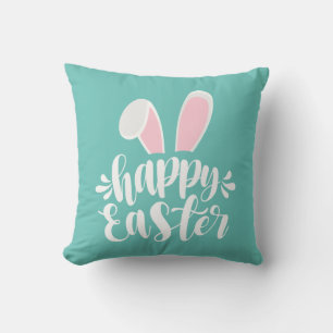 Einfache Niedliche Ohren glücklich Ostern   Dekoki Kissen