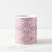 Einfache Niedliche Pink-Spinnennetze Kaffeetasse (Mittel)