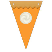 Einfache Niedliche Pumpkin Pie Herbst Erntedank Wimpelkette (Dritte Fahne)