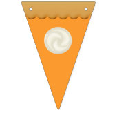 Einfache Niedliche Pumpkin Pie Herbst Erntedank Wimpelkette (Erste Fahne)