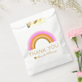 Einfache Niedliche Retro-Regenbogen Personalisiert Geschenktütchen (Versiegelt)