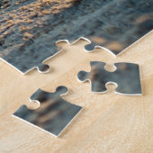 Einfache Niedliche Sandburg am Sonnenstrand Puzzle (Seite)