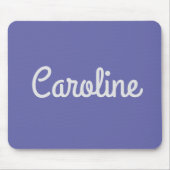 Einfache Niedliche Skripttypografie Personalisiert Mousepad (Vorne)