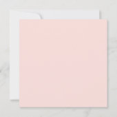 Einfache Niedliche Sprungkuppel Pink & White 1. Ge Einladung (Rückseite)