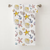 Einfache Niedliche Strandgestaltung Badhandtuch Set (Insitu)