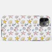 Einfache Niedliche Strandgestaltung Case-Mate iPhone Hülle (Rückseite (Horizontal))
