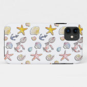 Einfache Niedliche Strandgestaltung Case-Mate iPhone Hülle (Rückseite (Horizontal))