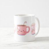 Einfache Niedliche Tasse (VorderseiteRechts)