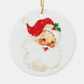 Einfache Niedliche Vintage Weihnachtszeit Keramik Ornament (Vorne)