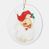 Einfache Niedliche Vintage Weihnachtszeit Keramik Ornament (Links)