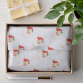 Einfache Niedliche Vintage Weihnachtszeit Seidenpapier (Geschenk)