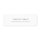 Einfache Niedliche Vorlage Modernes Skript (Vorne)