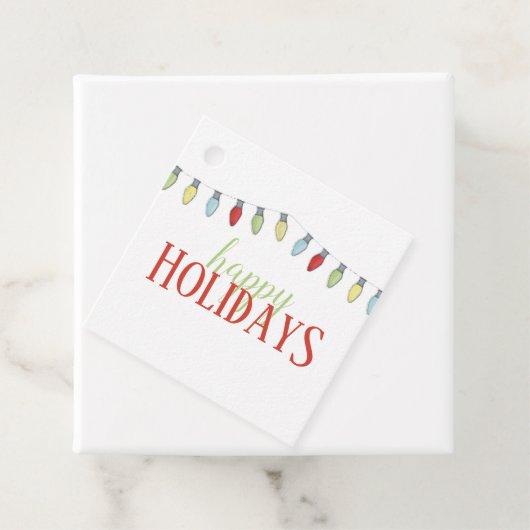 Einfache Niedliche Weihnachtsvorlage Geschenkanhänger (Beispiel)