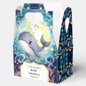 Einfache Niedliche Whale-Baby-Dusche Geschenkschachtel (Geöffnet)