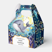 Einfache Niedliche Whale-Baby-Dusche