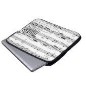 einfache Noten Laptopschutzhülle (Vorne Knopf)