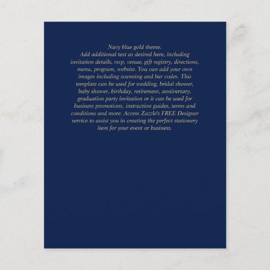 Einfache Nuestra BODA Spanischer Hochzeitstext nur (Rückseite)