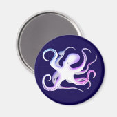 Einfache Octopus Art Magnet (Vorderseite/Rückseite)