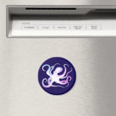 Einfache Octopus Art Magnet (In Situ (Geschirrspüler))