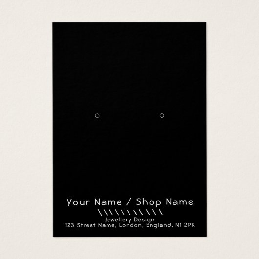 Einfache Ohrausgabe (Vorderseite)