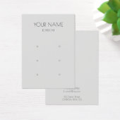 Einfache Ohrkarte (Schreibtisch)