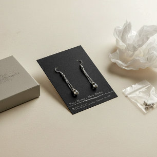 Einfache Ohrring-Display-Karte