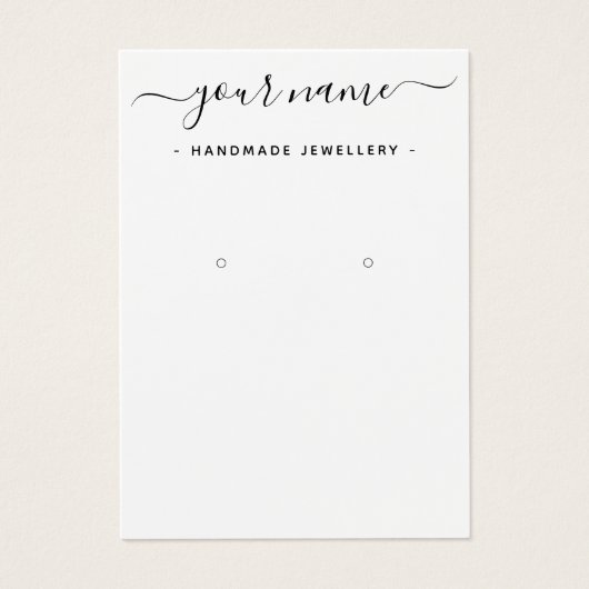 Einfache Ohrwurfkarte (Vorderseite)