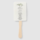 Einfache Olive-Zweigstelle Fächer (Vorderseite)