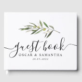 Einfache Olive-Zweigstelle Gästebuch (Vorderseite)