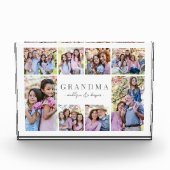 Einfache Oma-FotoCollage Fotoblock (Vorderseite)