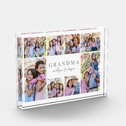 Einfache Oma-FotoCollage Fotoblock (Links)