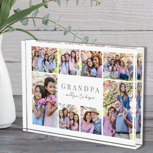 Einfache Opa-FotoCollage Fotoblock